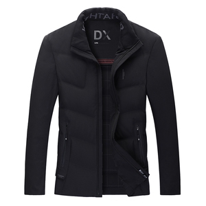 秋冬羽绒服男士立领羽绒服拉链中年保暖羽绒外套KCN20859-5-P225图片