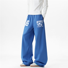 【现货】XZ1218BKW38特价P43美式复古宽松运动卫裤，男装休闲裤，星座1218（原611-3）