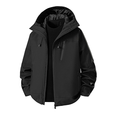 新款男女高品质户外登山服青少年学生冲锋衣夹克外套HS6607，男装夹克，星座1206（原A206）