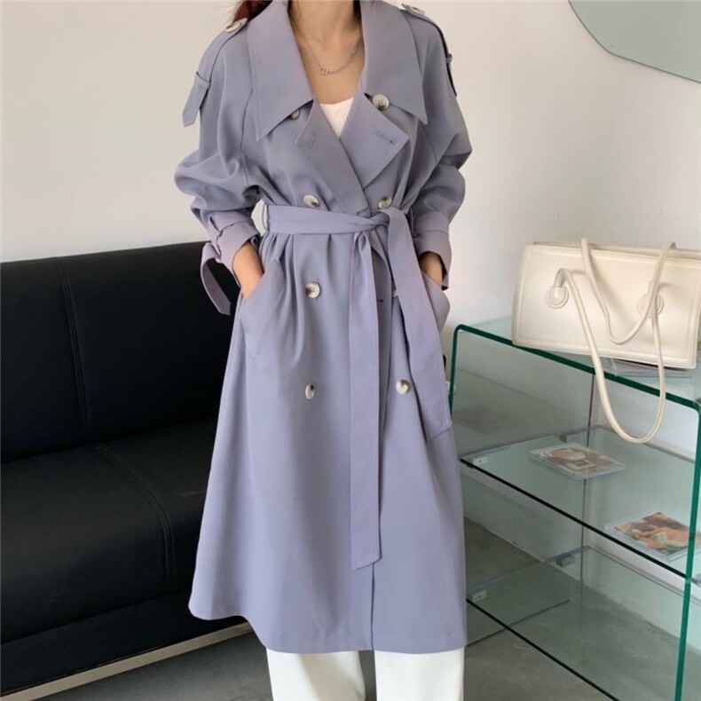 2021春款风衣，女装风衣，FUXINXIN 福歆歆