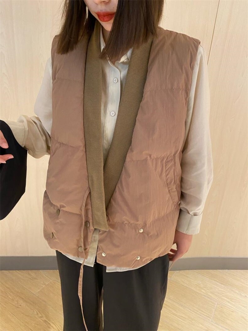 703羽绒马甲，女装马甲，艾辰莉