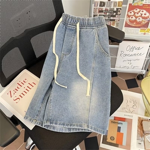 2024美式牛仔裤男款春季短裤潮 N3239 P42图片