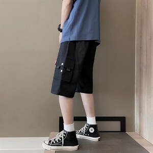男春季潮流时尚休闲短裤工装裤D105P26图片