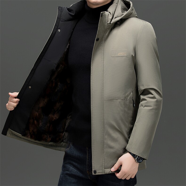加绒棉服男士2026年冬季新款加厚保暖防寒棉袄商务休闲棉衣外套男,男装棉衣,电商B212（原钱塘6029）