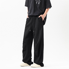 B258-K9902-P65控88抖音品质休闲裤面料成分70%棉30%聚酯纤维，男装休闲裤，电商B258