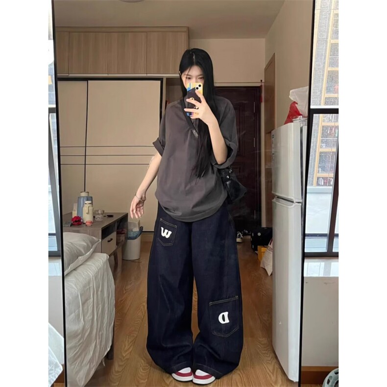原版质量蓝色弯刀牛仔裤,男装牛仔裤,四季星座505