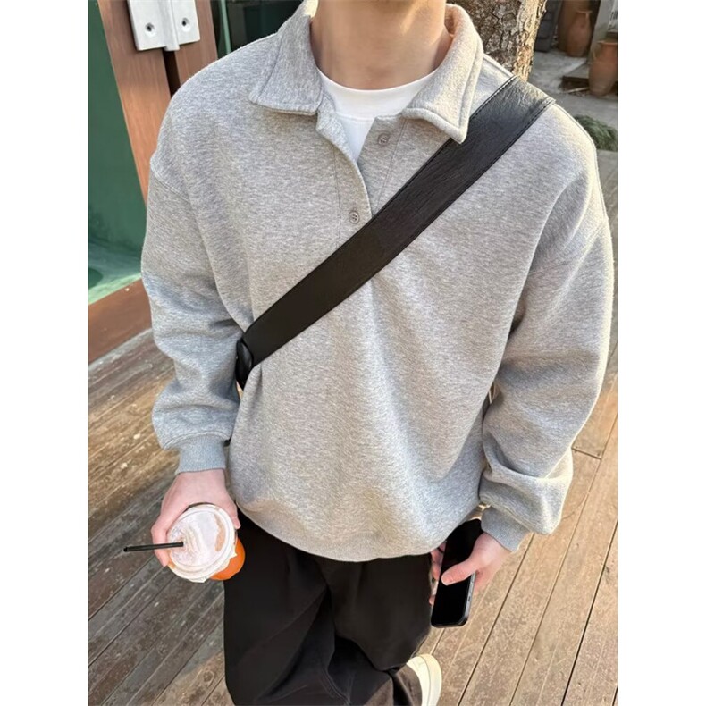 1506-1/GW190R0/P44新款春秋季宽松百搭休闲POLO衫1,男装Polo衫,星座1506A