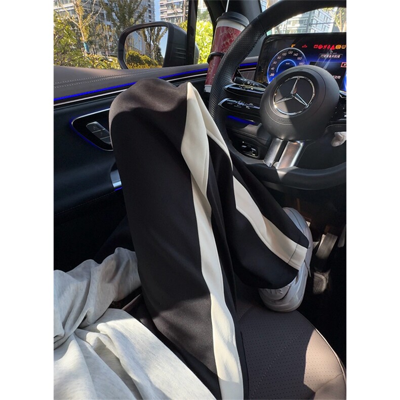 秋季新款休闲裤男直筒裤拼色卫裤K7720-P50加绒P60控68加绒控78,男装休闲裤,星座209-2