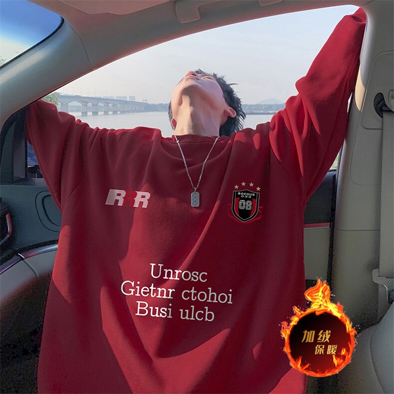 抖音得物供货可提供视频2024秋冬新款重磅美式卫衣DY5785,男装卫衣,电商A486