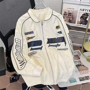 PU皮衣夹克外套男秋冬飞行员机车服潮牌宽松大码上衣 PJ26图片