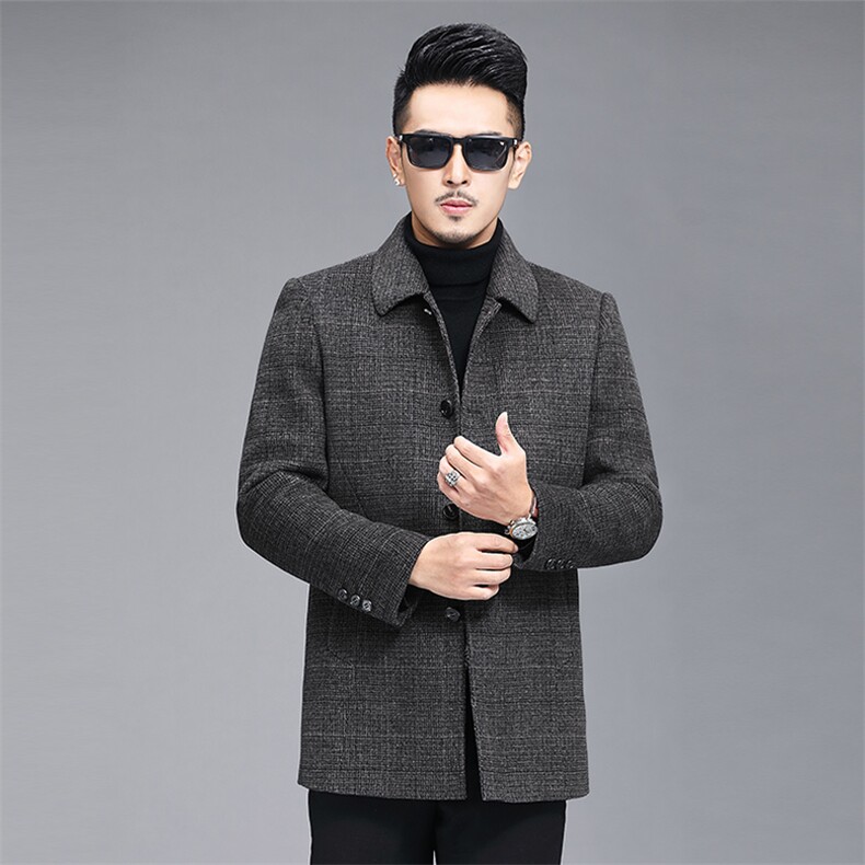 2023冬新款双面呢羊毛尼子休闲中年男毛呢大衣外套ALXB98023-P400,男装羽绒服,电商B212（原钱塘6029）