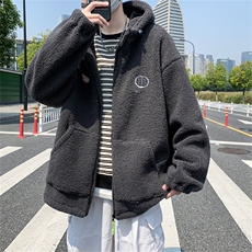 羊羔毛棉服男袄冬潮牌情侣2022外套WY031-P55，男装棉衣，星座308B-1