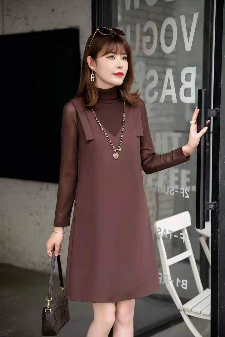 时尚韩版连衣裙，女装连衣裙，红利秀雅