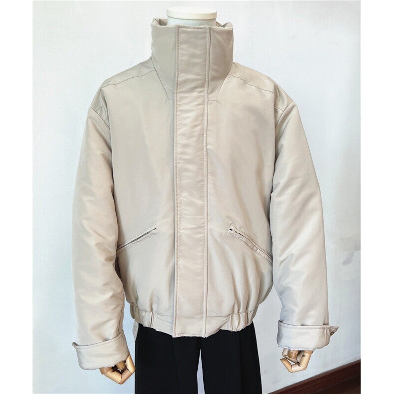 现货现货美式复古男女冬季立领保暖加厚棉衣棉服,男装棉衣,星座510-1