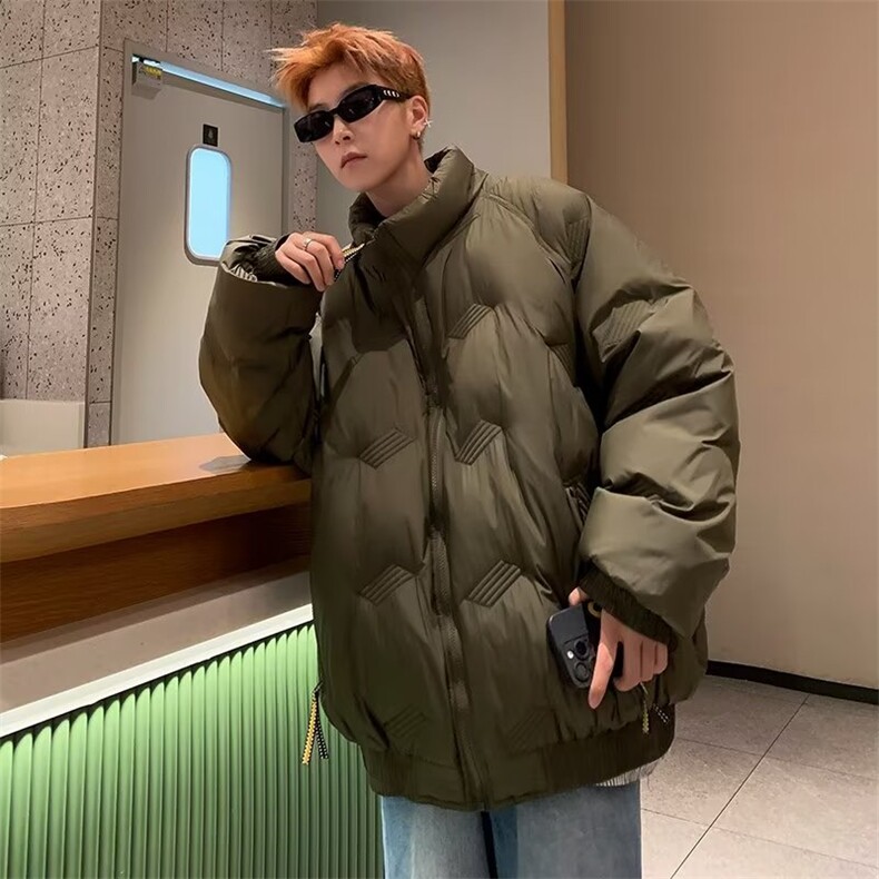 潮男冬季飞行员棉袄子加厚男士立领棉衣休闲宽松棉服MF885-P88,男装棉衣,星座1109-3