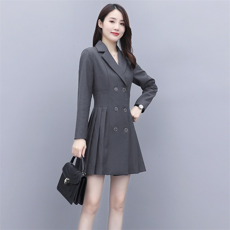 2022秋季时尚潮流新品优雅显瘦连衣裙,女装连衣裙,施恩睿棋