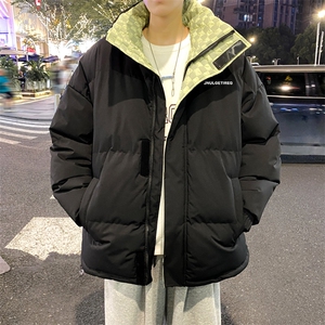 抖音得物品质深度库存三防面料假两件格子棉衣外套棉服66630特P85图片
