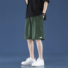 冰氧百搭舒适亲肤抗皱潮流休闲清爽速干五分短裤DK505-特批17，男装休闲裤，星座718-1