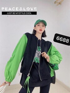 拼接外套 ，卫衣,女装卫衣/绒衫,6688