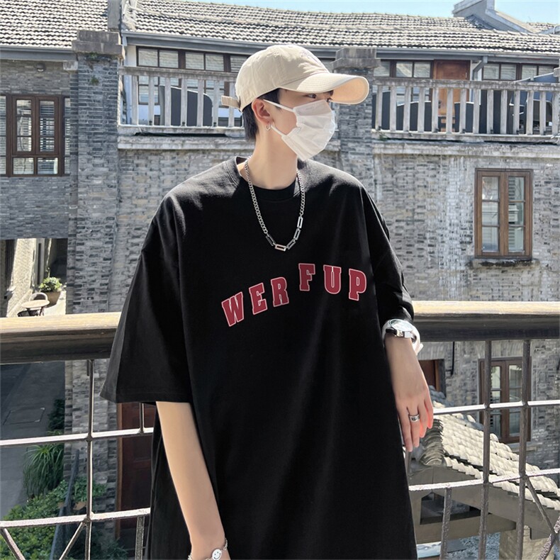 220g纯棉美式夏季短袖t恤男DT402-特批19 控38图片
