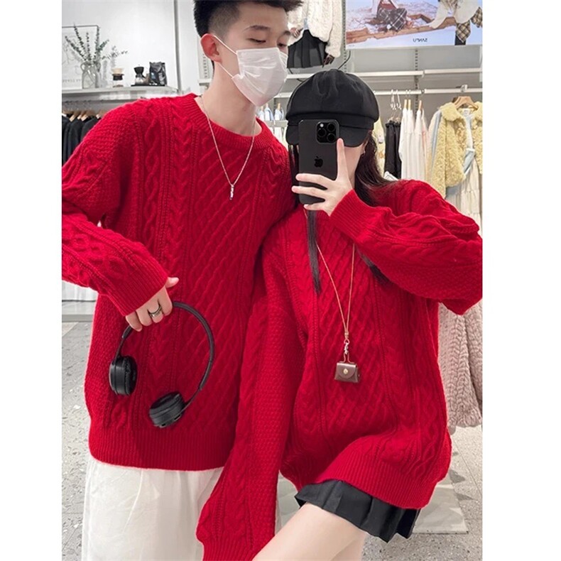 网图78267-特P50毛衣男士加厚打底衫秋冬季潮流保暖麻花针织衫男,男装针织衫/毛衣,电商D310B