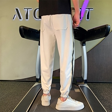 新款夏季运动长裤社会小伙风轻熟店主韩版日系2045/P65/控90，女装休闲裤，星座313B-2(原星座309A-2)