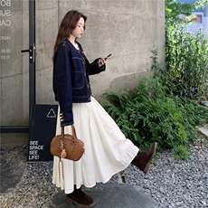 现货小香风牛仔外套2C090-8913-P145-K198，女装短外套，2C090