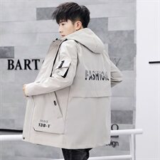2021新款工装夹克男士中长款秋季韩版潮流帅气男士4002-JK628-P50，男装夹克，星座1018