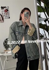 新款牛仔外套均码现货，其它，G