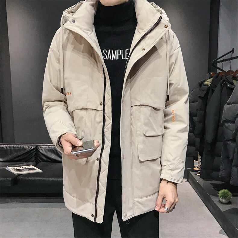 冬季保暖中长款棉衣男加厚棉服外套棉袄DS619T,男装棉衣,电商A102