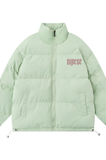 白底23冬季时尚百搭立领印花情侣棉服外套MY62061P85控118，男装棉衣，电商A268-1