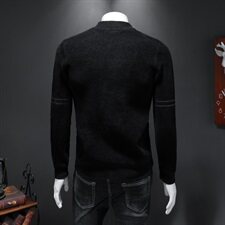 2021天鹅绒外套加厚保暖开衫简约款实体店款过年好穿，男装夹克，电商D230