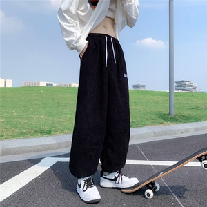 男秋季新款港风休闲裤灯芯绒K432P32图片