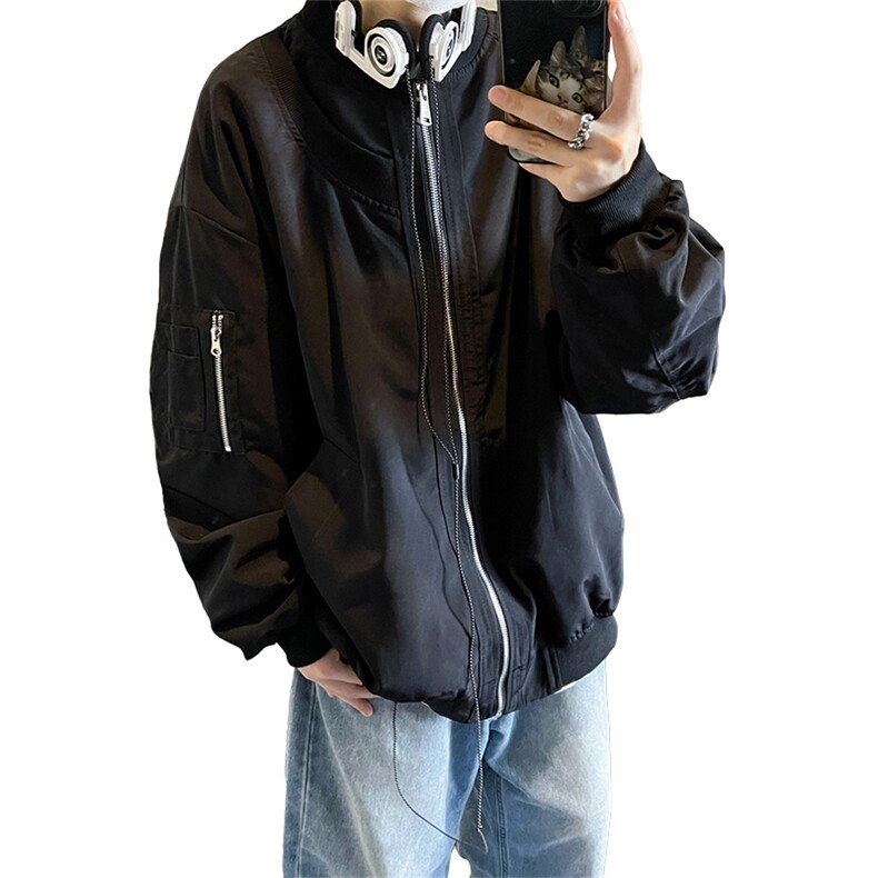 飞行服男外套男CP24-P70-控价:98棉衣款:cp24JM-p90-控:118,男装夹克,电商B371