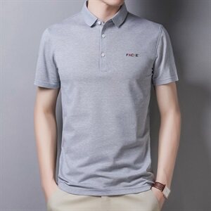 K11126 2021夏季新款T恤衫男翻领POLO衫短袖透气P51图片