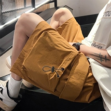 高品夏季工装短裤男纯色宽松大码运动五分裤DSA157B-D607-特P43，男装休闲裤，电商A157B