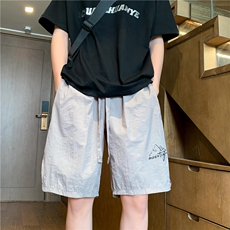 夏季新款薄款冰丝速干裤潮牌宽松大码透气短裤FSDK2406P35控48，男装牛仔裤，电商B219B