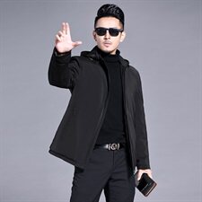 B5505钱塘2020-1冬季男士羽绒服高端90白鸭绒P205，男装羽绒服，钱塘207-1