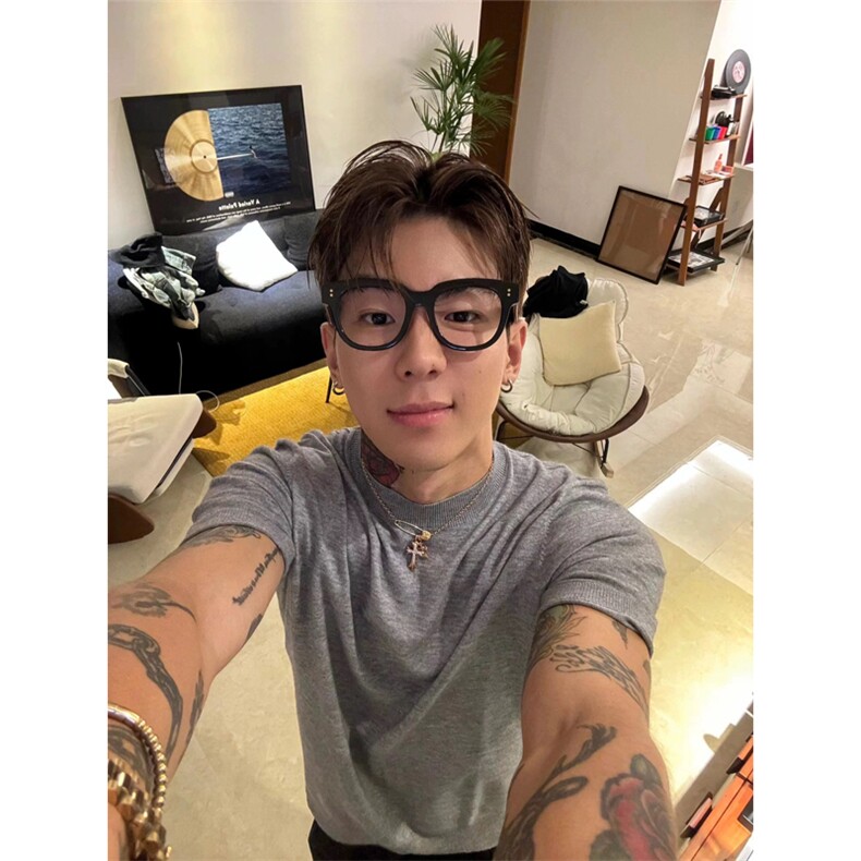 网图有货老钱风纯色软糯针织凉感圆领短袖男休闲上衣tA460-P40,男装T恤,星座1505