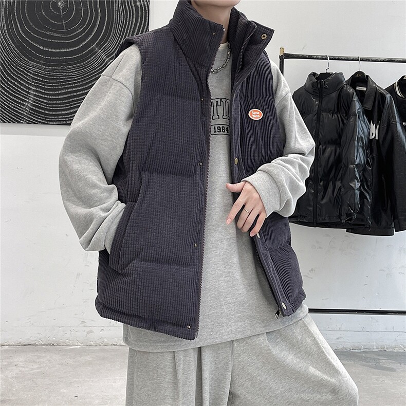 2023秋冬男装冬装棉灯芯绒马甲M6001-P85控价108,男装背心/马甲,电商A132（原电商B245）