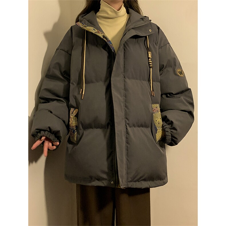 XZ102B-1潮风外套男女同款新款棉衣XZ102B-1-M6632P125图片