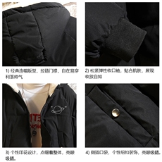 MY16238-P100加厚加绒连帽衣男大码服男面包服男砖墙挂拍，男装棉衣，电商A040A