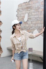 格子衬衣，其它，红嘴鸥