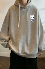 8XL连帽卫衣男大码胖子帽衫大号运动服WY2400-P35，男装卫衣，电商A040