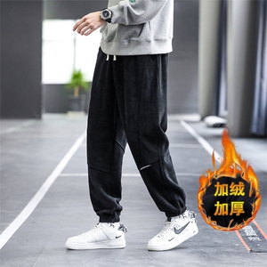 大码加绒加厚束脚休闲裤 1516-1_9968加绒 L-4XLP60  5XL-10XLP70图片