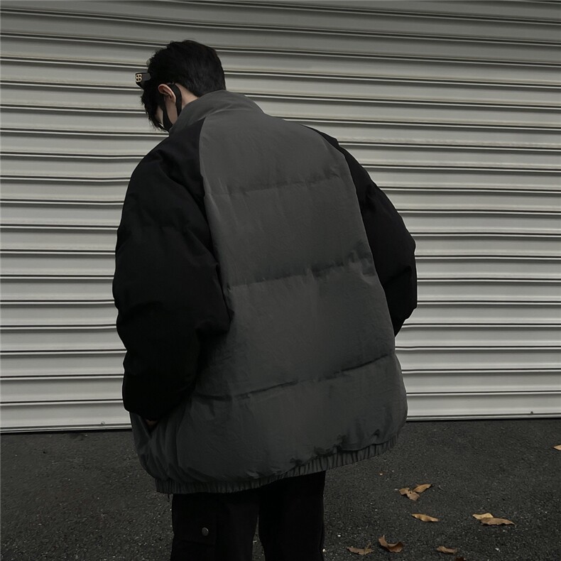 (大量现货）冲量款撞色款高品质立领棉衣外套TBMY07-P60特价,男装棉衣,星座1315