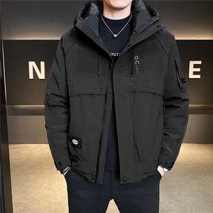 新标连帽轻奢男羽绒服现货高品质情侣保暖外套数据款Y2553-P245图片