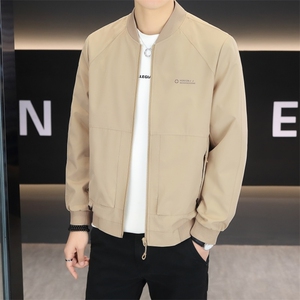 夹克男棒球领外套高品质型男商务休闲百搭青年夹克外套N9816-P120图片