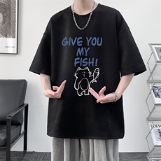 麂皮绒短袖t恤男大码半袖男JD82411-P25，男装T恤，电商A040
