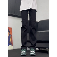 现货抖音品质黑色弹力修身直筒牛仔裤量大价格还可谈!，男装牛仔裤，星座310A-4